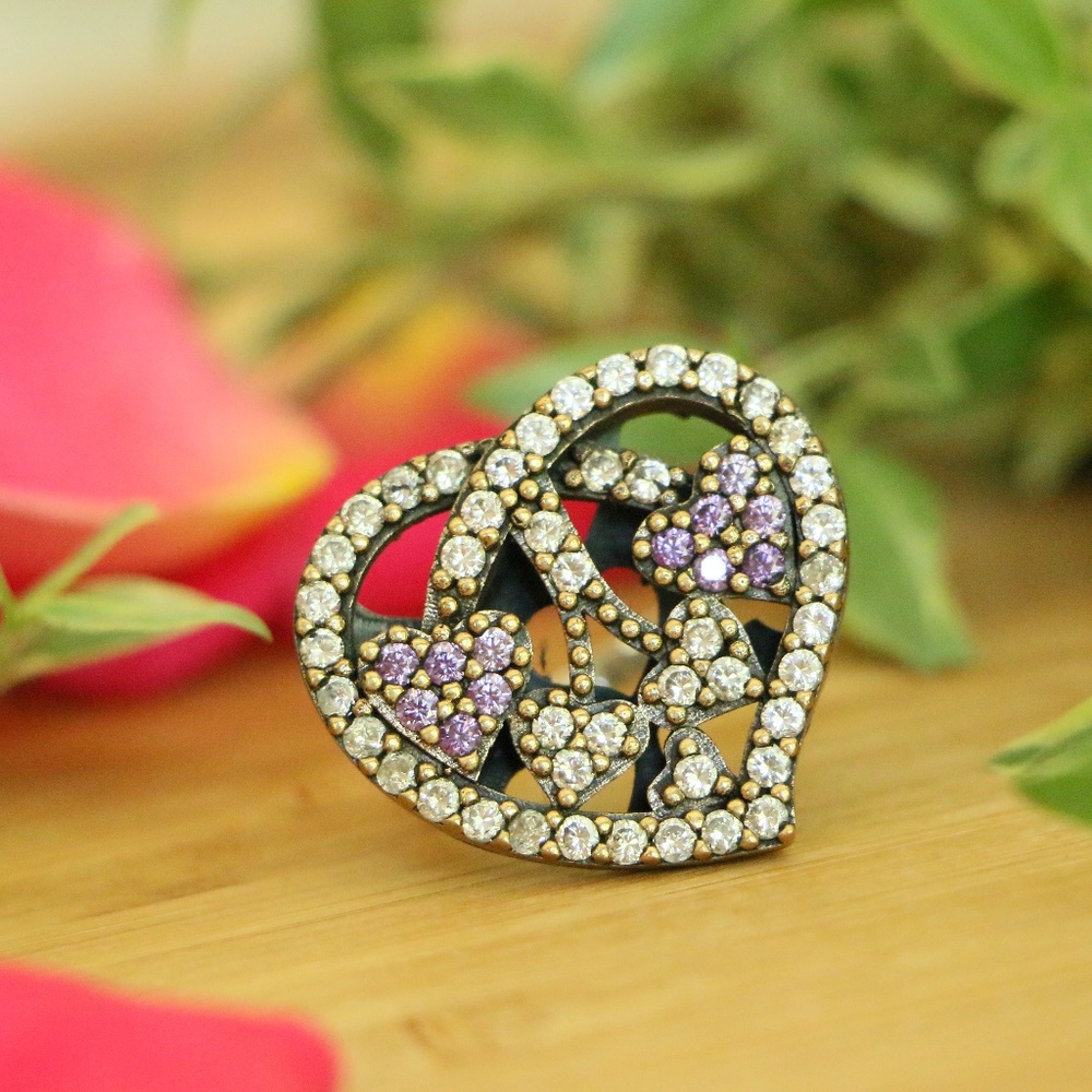 Sterling Silver Amethyst Stones and Topaz Stones